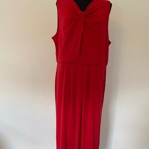 Talbots size 18 Reb floor length dress
